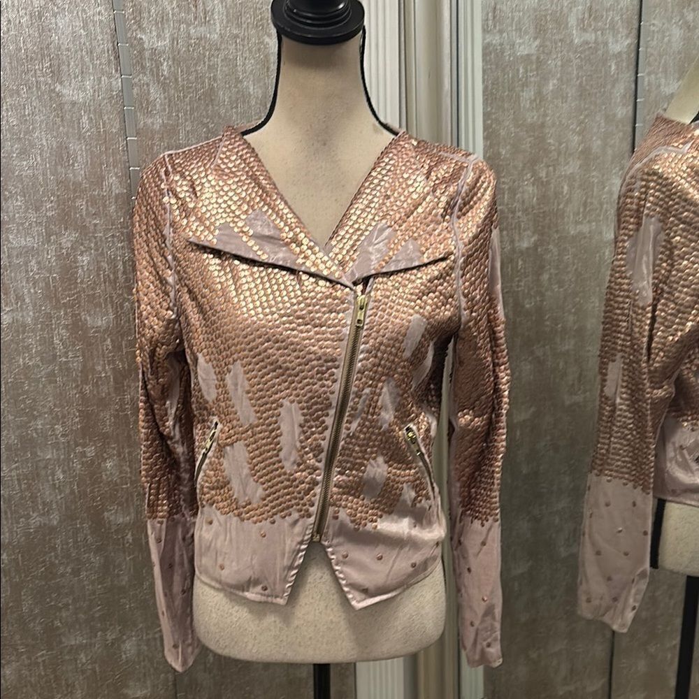 Lucy Paris sequin jacket, L